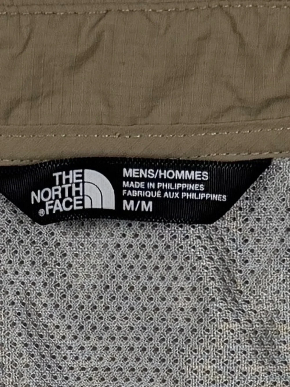 The North Face Men's Lightweight Beige Button-Front